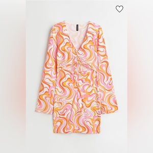 H&M Divided Groovy Mini Dress with Cut Out